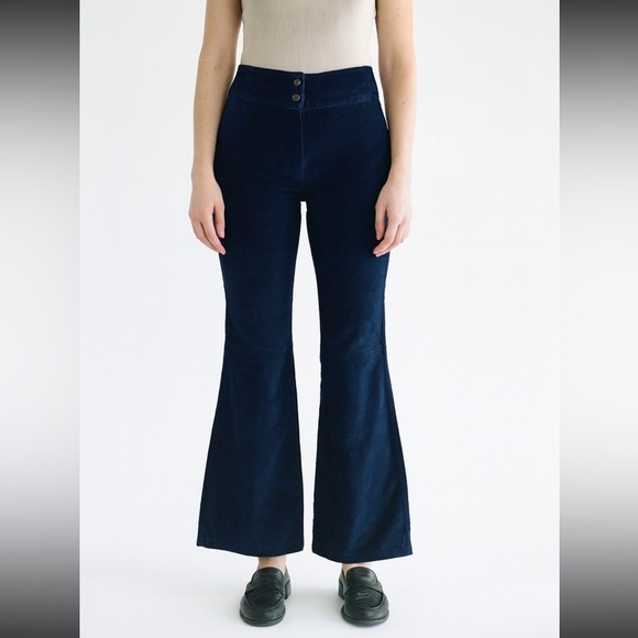 Vintages skotts suede real leather deep navy pants y2k rodeo western vibes 8 - Picture 10 of 10